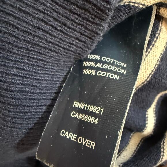 Tommy‎ Girl Sweater Striped Navy Red Nautical Retro Y2K Women's Size Large - Picture 7 of 12